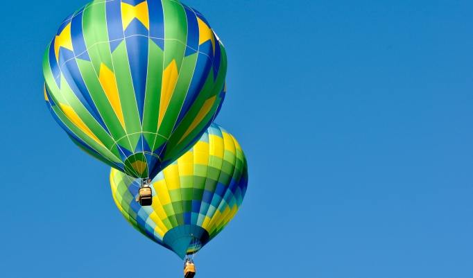 Ballonfahrt in Lichtenfels als Geschenkidee für Verliebte
