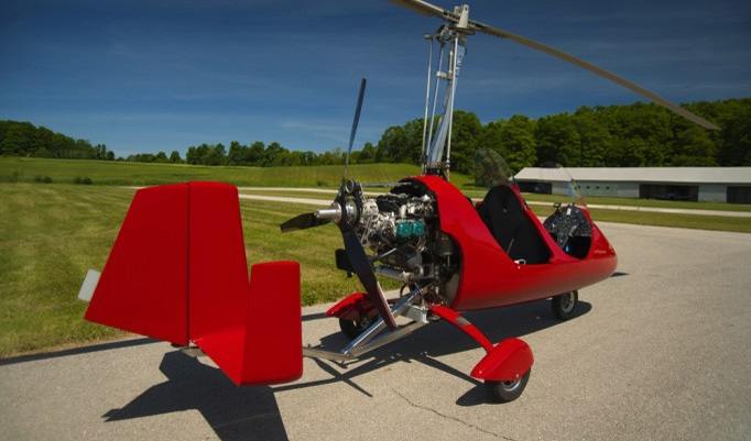 Tag im Tragschrauber