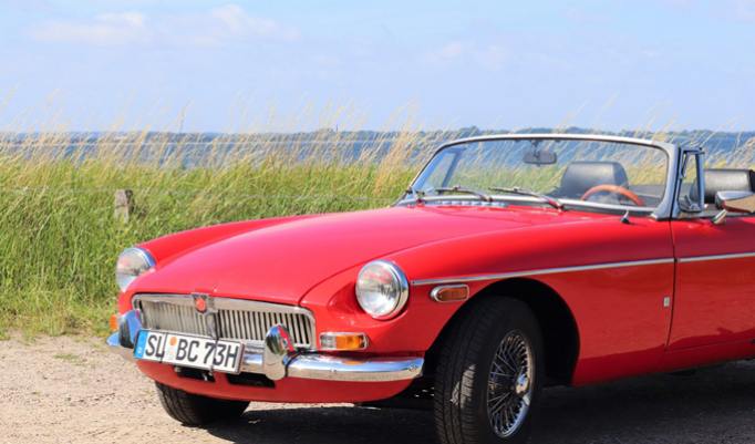 MGB Roadster Front