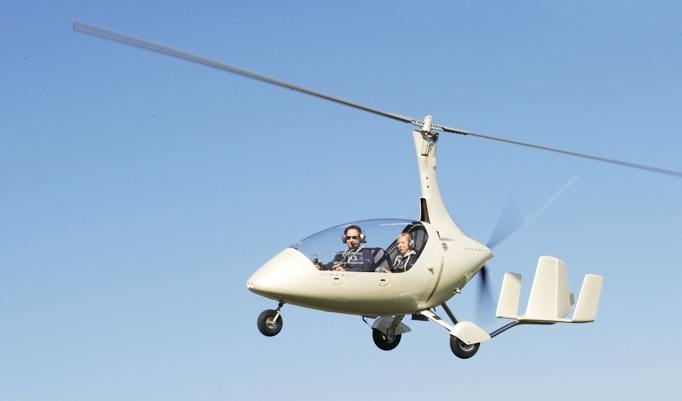 Gyrocopter Rundflug in Uetersen-Heist