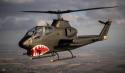 AH-1 Cobra Helikopter fliegen