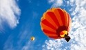 Aufsteigende Heißluftballons in Düren