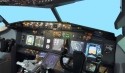 Armatur im Flugsimulator