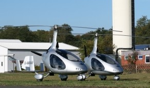 Dinner und Rundflug im Gyrocopter